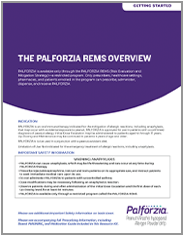 PALFORZIA REMS Program Overview Brochure thumbnail