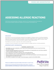 Assessing Allergic Reactions Brochure thumbnail